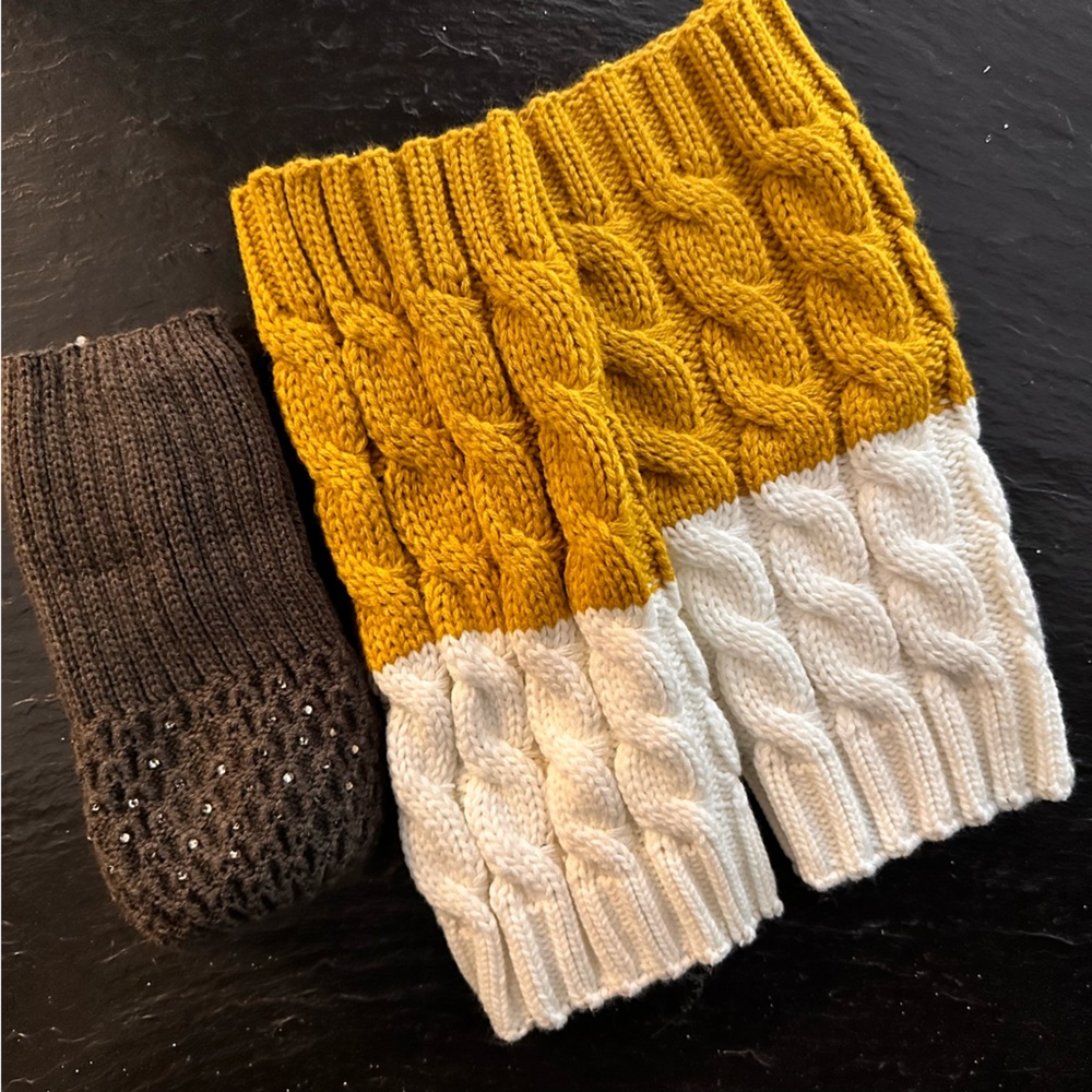 Set of 2 leg warmers